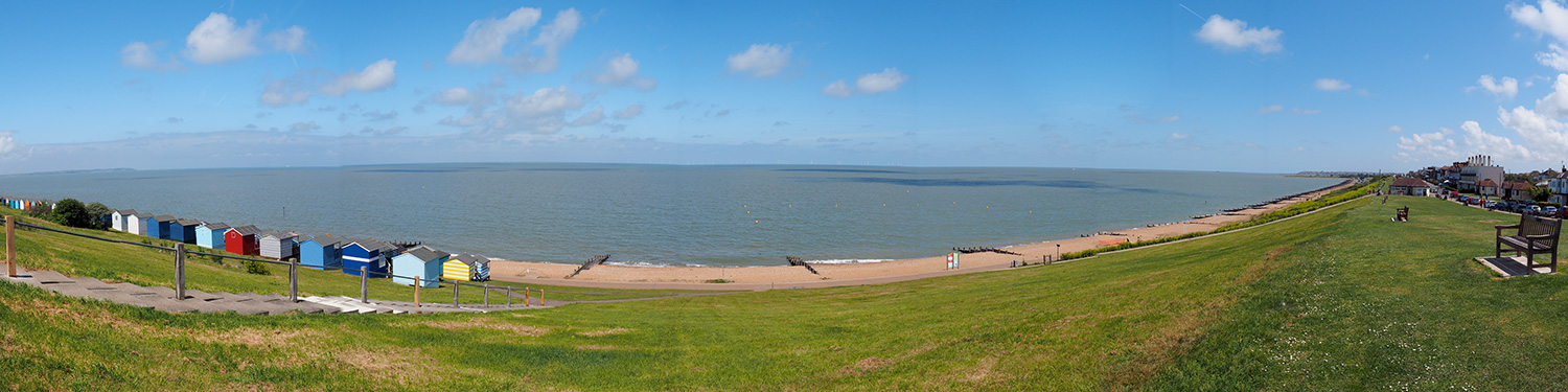 View of View of Tankerton, Whitstable, Kent UK